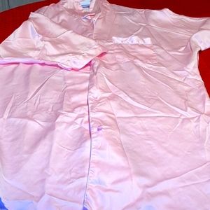 Heiress silk button down nightgown.